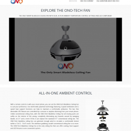 Ono-Tech Bladeless Fan